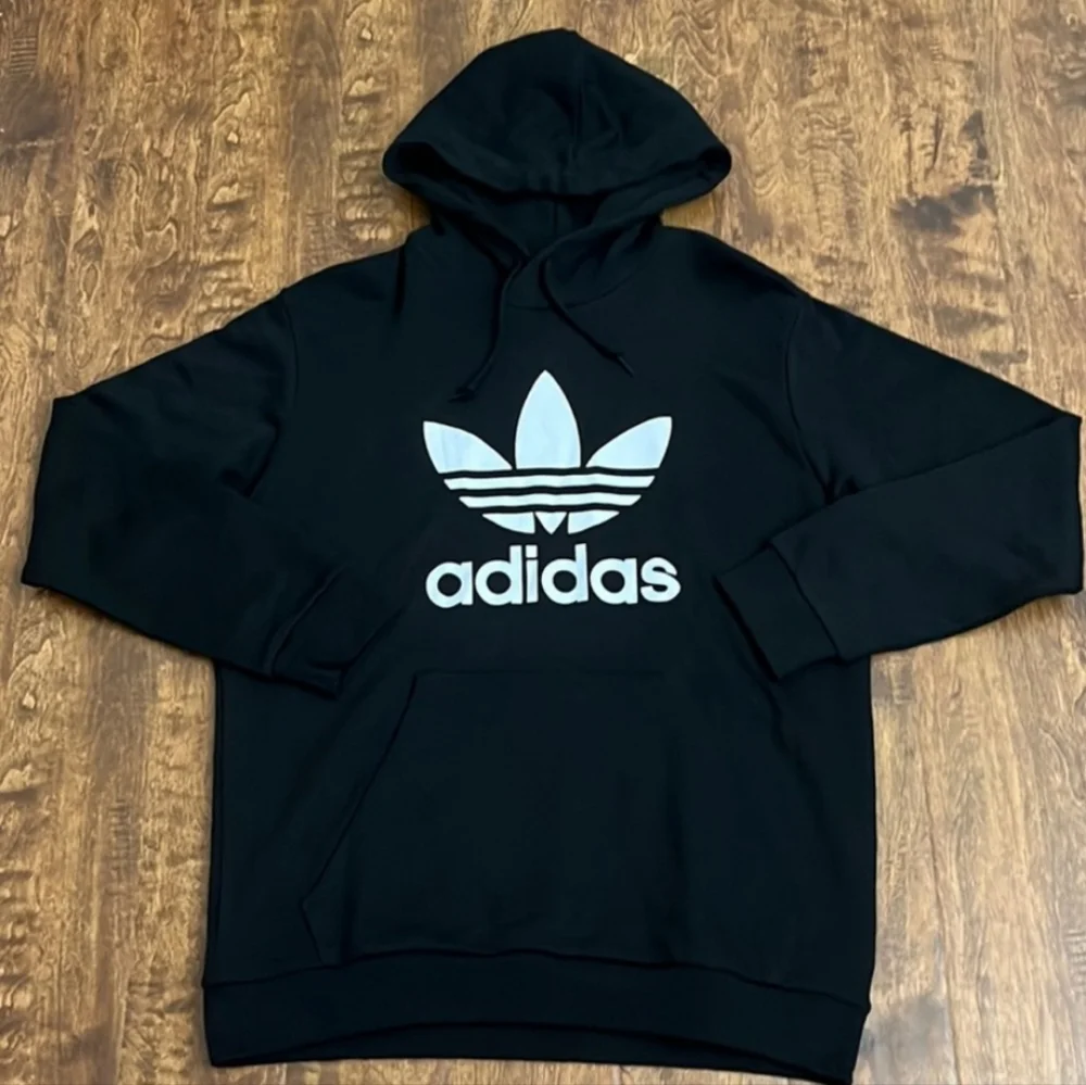 NWT Men's Adidas Trefoil Hoodie - Picture 2 of 7